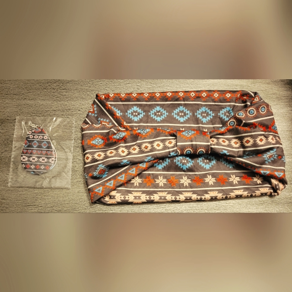 Headband with Matching Earrings